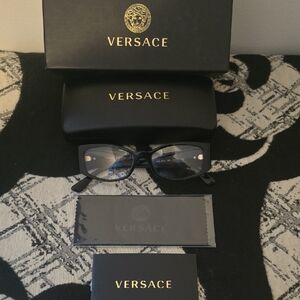Versace Black Designer Eyewear